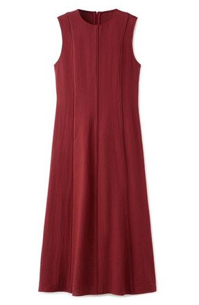 Mango A-Line Midi Dress in Cherry at Nordstrom, Size 6