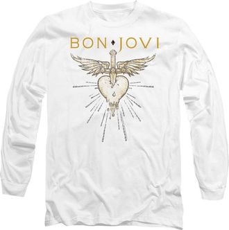 Gildan Bon Jovi Greatest Hits Long Sleeve Adult Tee / T-Shirt