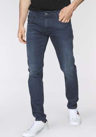 Replay Slim-fit-Jeans REPLAY Anbass Superstretch, Herren, Gr. 32, L&auml;nge 36, blau (schwarz, blau, wash), Denim/Jeans, Obermaterial: 90% Baumwolle, 8% Polyeste