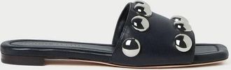 Loeffler Randall Womens Hayes Studded Sandal In Black