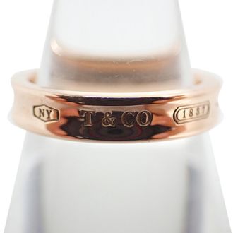 Tiffany & Co. Metal Band Ring (Pre-Owned)