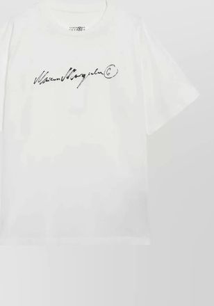 Maison Margiela logo-print cotton t-shirt