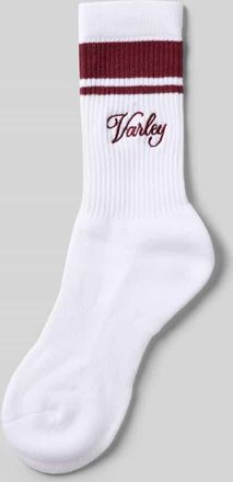 Varley Socken mit Label-Detail Modell lamar club in Weiss, Gr&ouml;&szlig;e 1