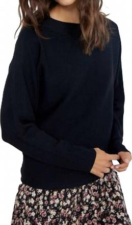 soya concept Dollie Sweater Top In Black