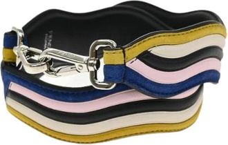 Fendi Pre-owned Vintage Leren Riem - Dames - Vintage Accessoires - Veelkleurig - ONE Size - Leer - Vintage