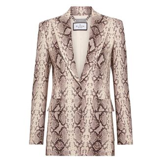 Philipp Plein Donna, Giacche, Beige, S, new