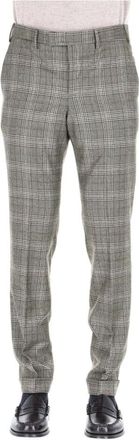 Pantaloni Torino Pantalone in lana principe di galles super 100s Master fit - Heren - Slim Fit Broeken - Veelkleurig - S - Wol - Broeken