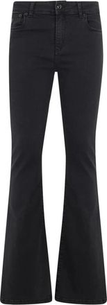 Lois Raval Flared Jeans - Dames - Flared Jeans - Zwart - W30 - Katoen - Jeans