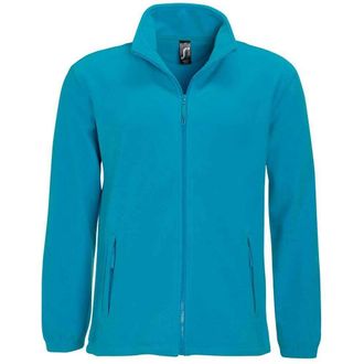SOLS Volwassen uniseks fleecejack North (Aqua)