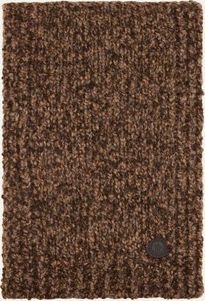 Moncler Mens Edit Wool and Alpaca Blend Scarf