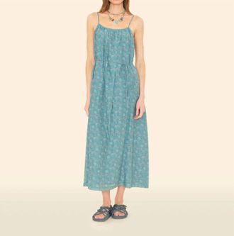 Xirena Vanna Midi Dress In Aqua Teal