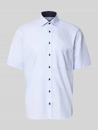 Eterna Comfort Fit Business-Hemd aus Baumwolle mit Kentkragen in Hellblau, Gr&ouml;&szlig;e 40