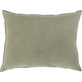 Pom Pom at Home Bianca Big Accent Pillow in Sage at Nordstrom