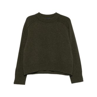 SOEUR Soeur, Truien & Vesten, Dames, Groen, 2Xs, Wol, Will Wide Sweater