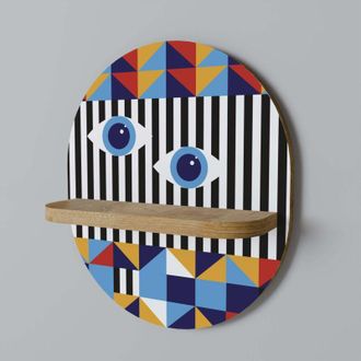 OEM Abstracci&oacute;n Y Geometr&iacute;a Estante Ovalado