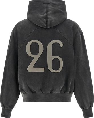 Fear of God Mens Black Cotton Sweatshirt Clothing