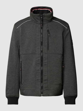 Tom Tailor Jacke mit Stehkragen in Anthrazit, Größe M