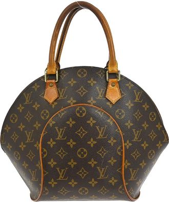 Louis Vuitton Ellipse Bag Monogram Canvas Brown Canvas Handbag (Pre-Owned)