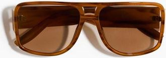 H&M Polarised Sunglasses in Brown/tortoiseshell Pattern at Nordstrom