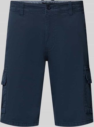 Bugatti Bermudas mit Cargotaschen in Marine, Gr&ouml;&szlig;e 48