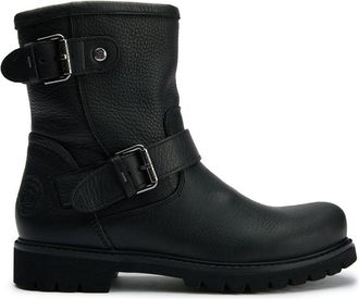Panama Jack Womens Felina B9 Boots - Black Leather - Size UK 6