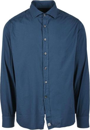 Sonrisa Katoenen Overhemd - Heren - Casual Overhemden - Blauw - L - Katoen - Overhemden