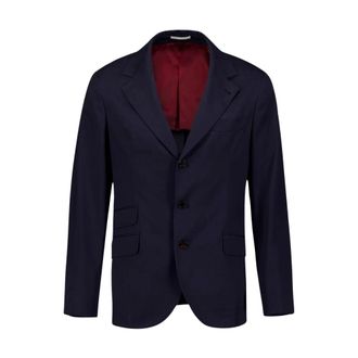 Brunello Cucinelli Hombre, Chaquetas, Azul, Talla: M
