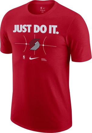 Nike Portland Trail Blazers Essential Nike Mens NBA T-Shirt in Red | FQ6298-657