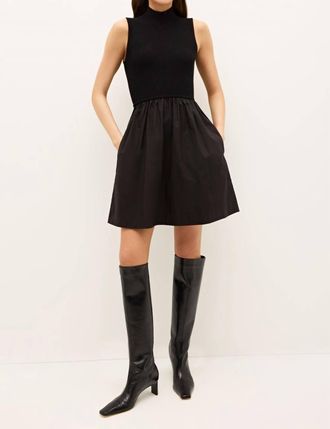 Marie Oliver Reynolds Mini Dress In Black
