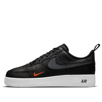 Nike Air Force 1 LV8 Black Total Orange DJ6887-001