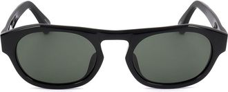 Linda Farrow DRIES VAN NOTEN DVN38 C15 Womens Sunglasses Black Size 50