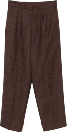 Costumein Vincent Broeken - Heren - Nette broeken - Bruin - M - Broeken
