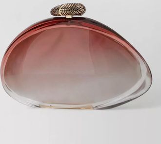Benedetta Bruzziches methacrylate clutch bag