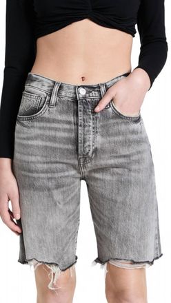 7 For All Mankind Easy James Bermuda Short In Fern Grey