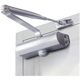 OEM Chiudiporta Automatico Regolabile Fino A 45-85 Kg (1 Pz), Chiudiporta Automatico Idraulico Con Braccio A Bussola Rotante Ideale Per Casa, Negozio, Uff