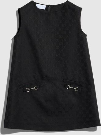 Gucci Kids - GG Cotton Dress, Black