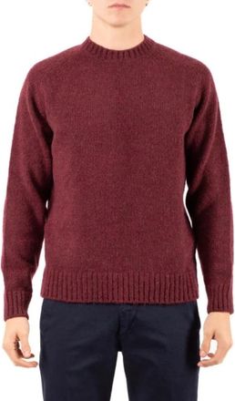 FILIPPO DE LAURENTIIS Ronde hals gebreid - Heren - Ronde hals truien - Rood - 3XL - Truien & Vesten