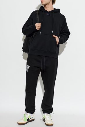 Off-white Hoodie, Mens, Black