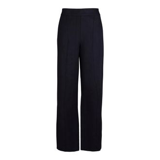 Stenstr&ouml;ms Pantalones de Lino Marine Estilo Hilma - Trousers - Mujer - Azul - XS