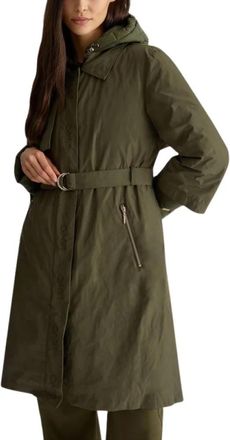 Liu Jo Gewatteerde Nylon Jas - Dames - Parka Jassen - Groen - L - Nylon - Jassen