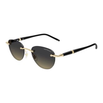 Montblanc Sunglasses, unisex, Yellow, Size: 48 MM Mb0412S Sunglasses