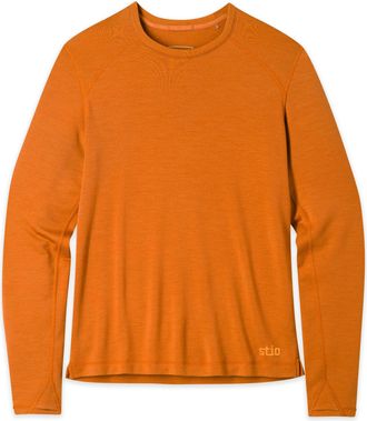 Stio Mens Basis PeakWool Midweight Crew LS