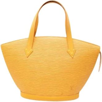 Louis Vuitton Pre-owned Bolso Tote Saint Jacques - Pre-owned - Mujer - Amarillo - ONE SIZE