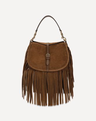 Etro Borsa a Spalla Pony media in pelle scamosciata Woman UNI