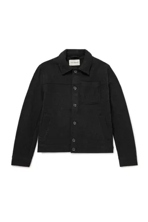 Oliver Spencer Buffalo Wool-Blend Jacket