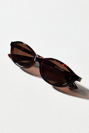 Le Specs Duskfall Slim Oval Sunglasses