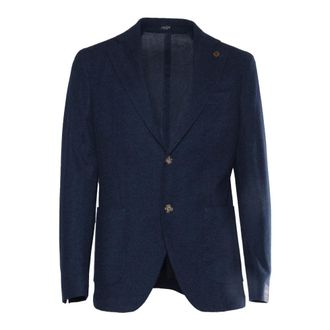 Breras Milano Hombre, Chaquetas, Azul, Talla: L