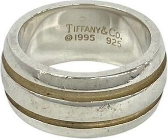 Tiffany & Co. Silver Silver 925 Band Ring (Pre-Owned)