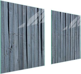 OEM Placa Protectora De Vidrio Para Estufa 85x52 Le&ntilde;a