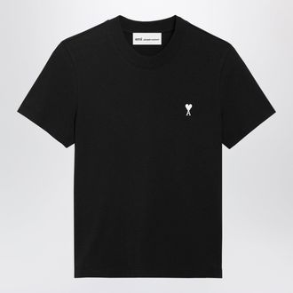 Ami Black Ami De Coeur T-shirt